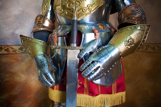 Armure médiévale.