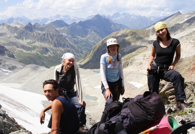 Arrêt après montée