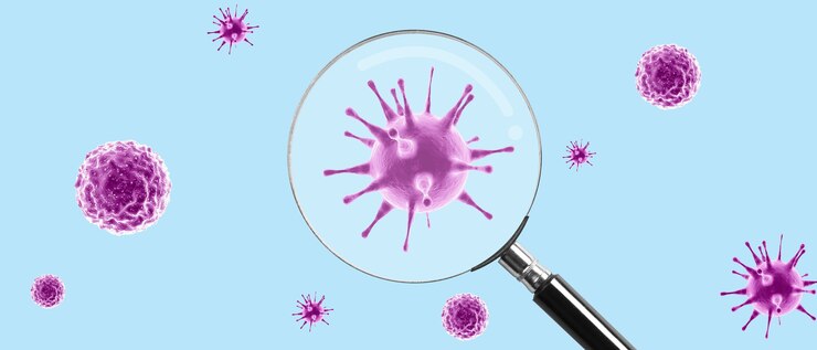 Photo arrêtez le concept de coronavirus et de quarantaine. illustration médicale 3d