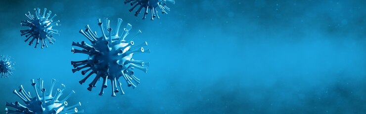 Photo arrêtez le concept de coronavirus et de quarantaine. illustration médicale 3d