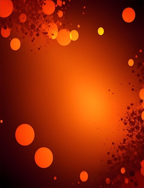 Photo arrière-plan abstrait au gradient orange