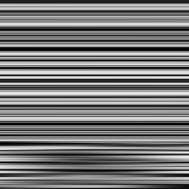 Arrière-plan abstrait à bandes noires et blanches Effet de mouvement Texture de fibres en échelle de gris Arrière-plan et bannière Motif de dégradé monochrome et papier peint texturé Modèle de ressource graphique