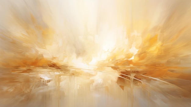 un arrière-plan abstrait en beige et marron dans le style de dégradés doux techniques d'art numérique coups de pinceau élégants peintures à l'huile
