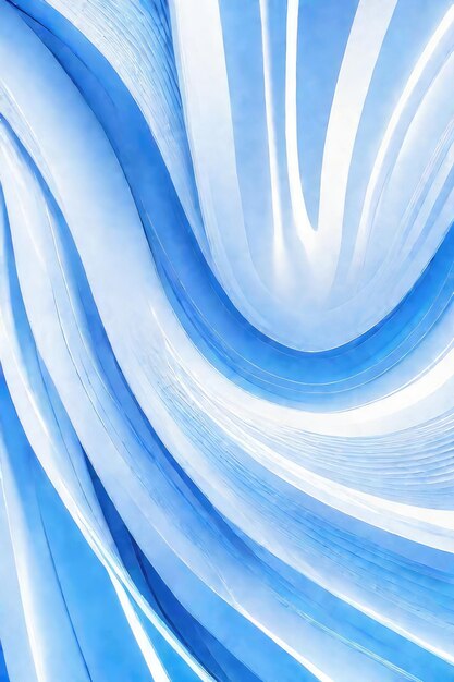 Arrière-plan abstrait bleu et blanc