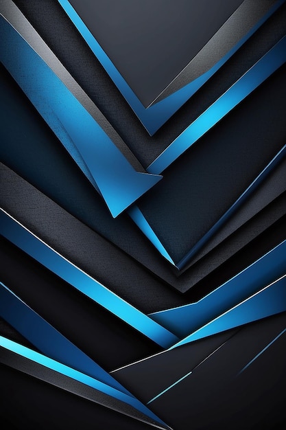 Arrière-plan abstrait bleu noir moderne gradient de couleur minimal