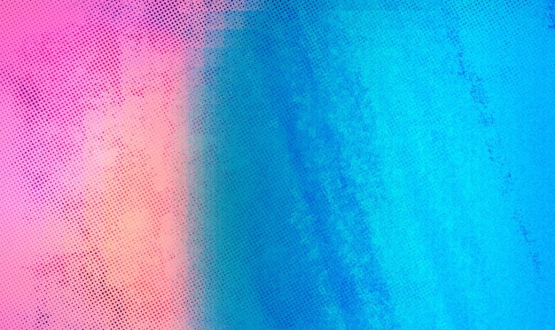Arrière-plan abstrait bleu et rose mélangé Illustration de toile de fond vide avec espace de copie