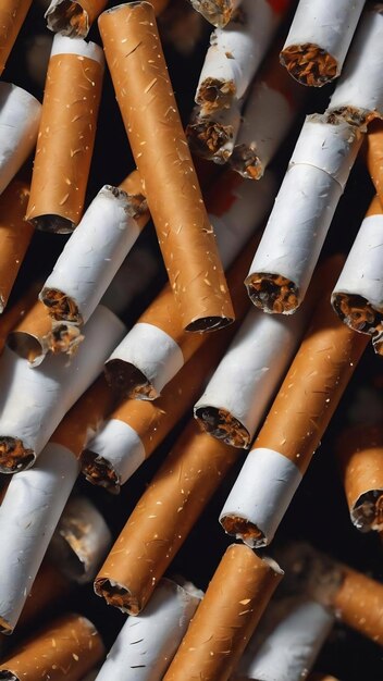 Arrière-plan abstrait de la cigarette