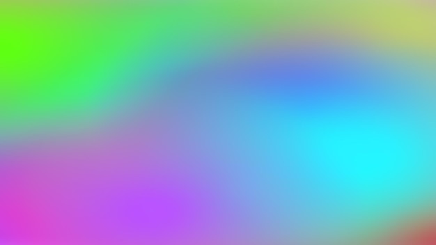 Arrière-plan abstrait coloré flou Transitions lisses de couleurs iridescentes Gradient coloré Arrière-plans arc-en-ciel