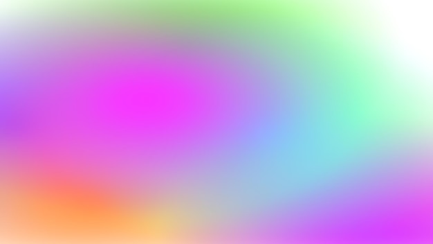 Arrière-plan abstrait coloré flou Transitions lisses de couleurs iridescentes Gradient coloré Arrière-plans arc-en-ciel