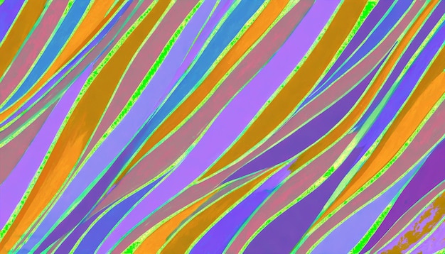 Arrière-plan abstrait coloré avec des formes ondulées