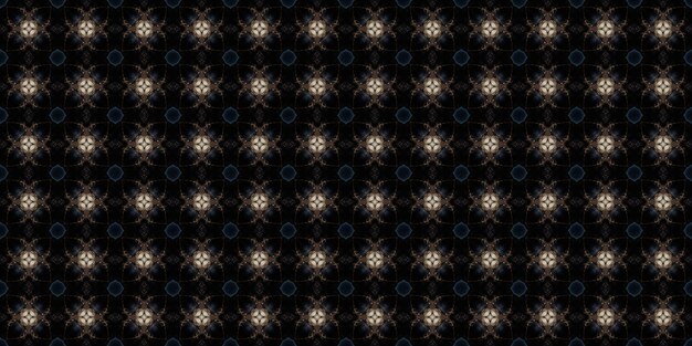 Arrière-plan abstrait du caléidoscope Motif sans couture texture symétrique du kaléidoscope
