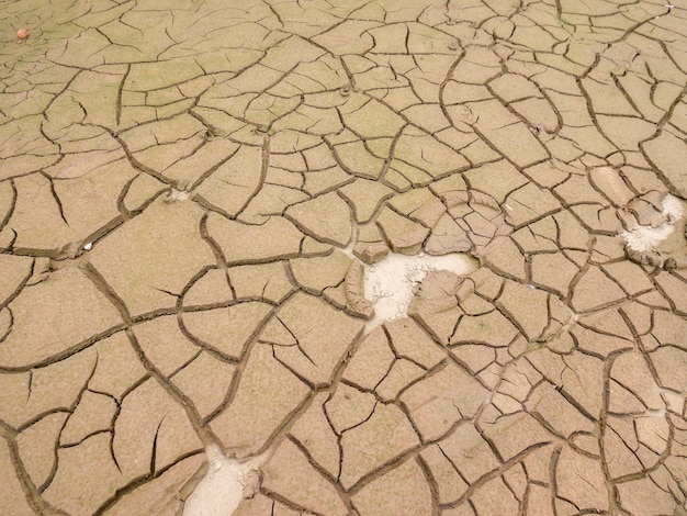 Arrière-plan abstrait faille du sol Changement climatique et sécheresse