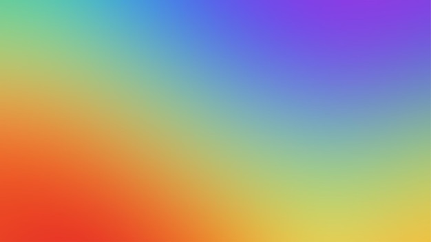Arrière-plan abstrait en gradient Gradient multicolore lisse, doux et chaud pour la conception d'applications, des pages Web, des bannières, des cartes de vœux et des illustrations vectorielles