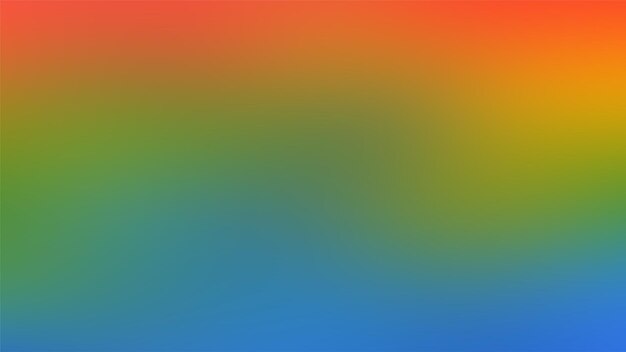 Arrière-plan abstrait en gradient Gradient multicolore lisse, doux et chaud pour la conception d'applications, des pages Web, des bannières, des cartes de vœux et des illustrations vectorielles