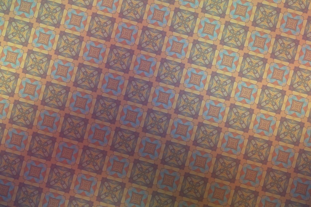 Arrière-plan abstrait avec motif géométrique en couleurs bleues et brunes illustration