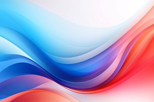 Arrière-plan abstrait d'une onde fluide dynamique colorée en 3D