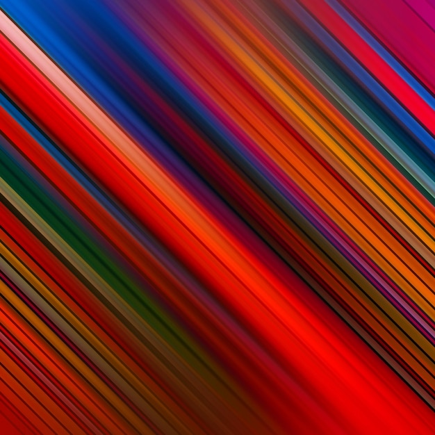 Arrière-plan abstrait à rayures colorées Effet de mouvement Lignes de couleurs Texture de fibres colorées Arrière-plans et bannières Motif de gradient multicolore et papier peint texturé