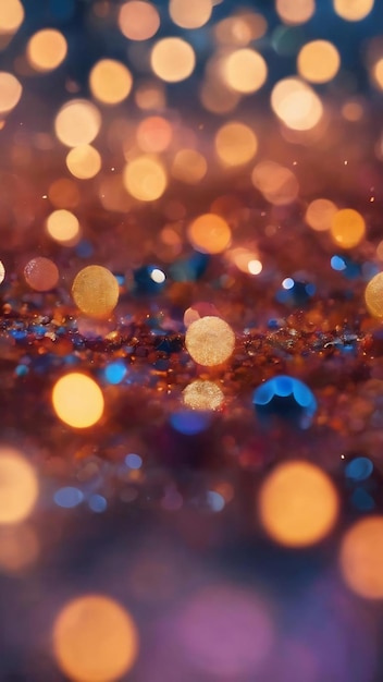 Arrière-plan abstrait avec des taches défocalisées de lumière douce bokeh