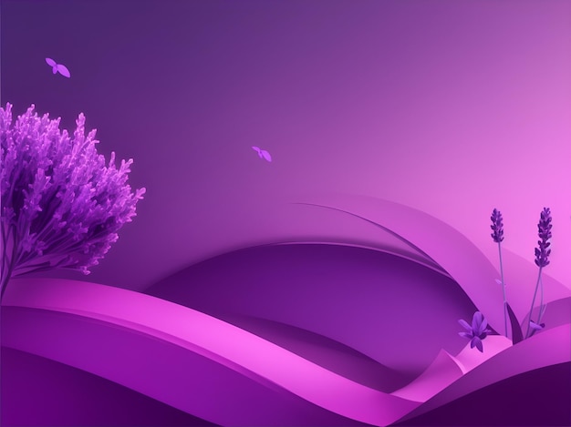 Photo arrière-plan abstrait en teinte violette douce