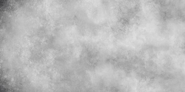 Arrière-plan abstrait avec une texture de papier blanc et une peinture à l'aquarelle blanche arrière-plan gris noir Ciel avec un fond de texture de marbre de nuage blanc Textures de design grunge anciennes textures de mur de ciment