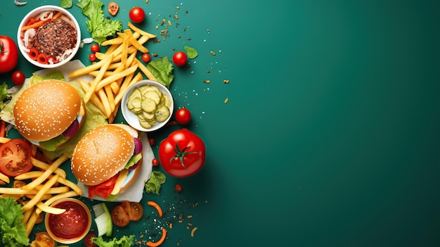 arrière-plan alimentaire