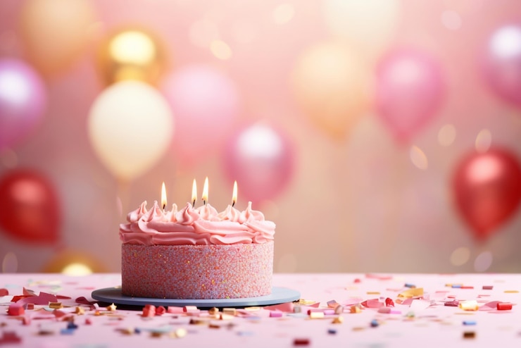 Photo arrière-plan d'anniversaire et espace de copie