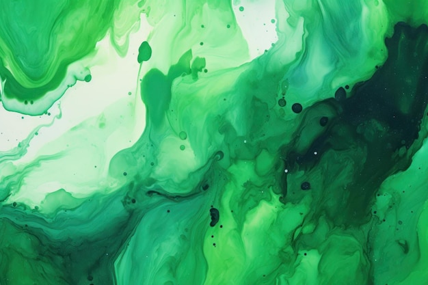 Arrière-plan d'aquarelle abstraite par magenta et vert forestier avec texture fluide liquide pour bannière de fond ar 32 v 52 ID de poste e18648661b314b97a9d83a80827f497e