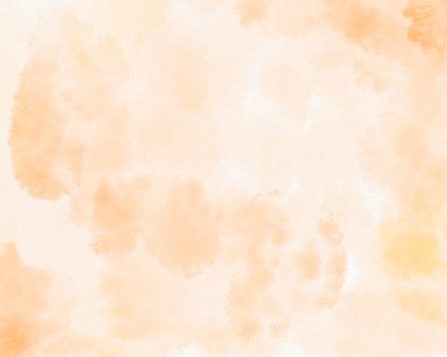 Arrière-plan à l'aquarelle jaune beige doux