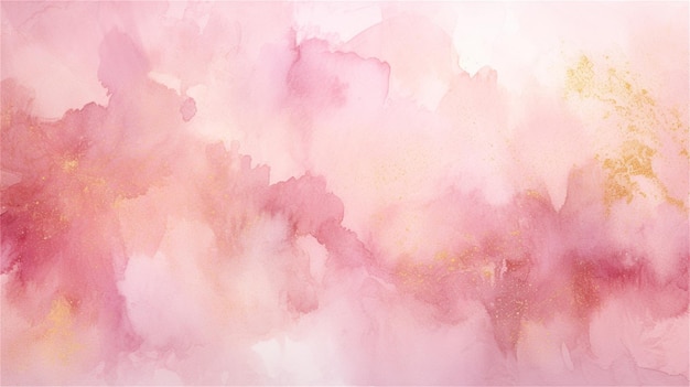Arrière-plan d'aquarelle rose abstrait pour les textures, les arrière-plans et la conception de bannières Web