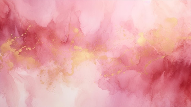 Arrière-plan aquarelle rose pour votre conception vecteur de concept d'arrière-plan aquarelle