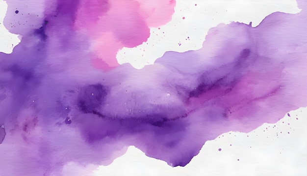 Arrière-plan à l'aquarelle violette