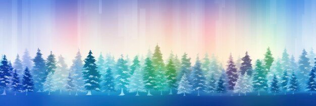 Photo arrière-plan des arbres de noël en pixels