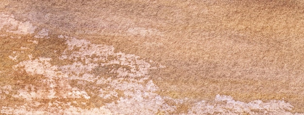Photo arrière-plan d'art abstrait couleurs brun clair et beige peinture à l'aquarelle avec gradient de sable