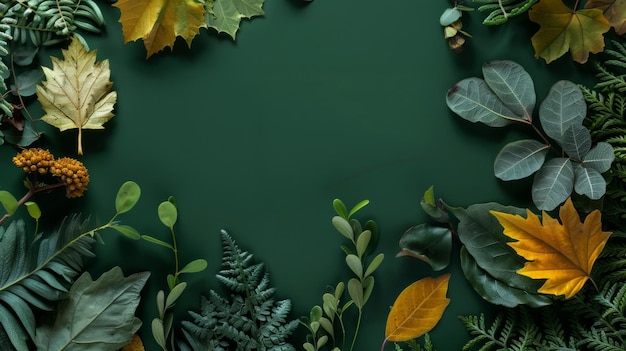 Arrière-plan au feuillage vert luxuriant