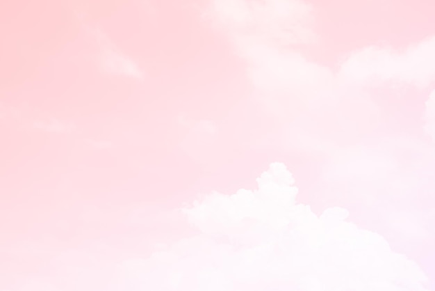 Arrière-plan au gradient du ciel pastel rouge rose