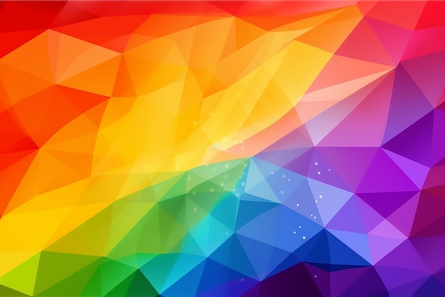Arrière-plan aux couleurs de l'arc-en-ciel