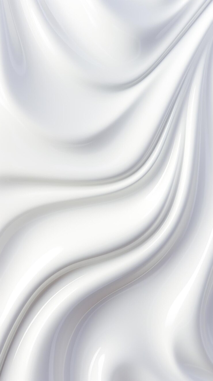 Photo arrière-plan blanc abstrait liquide lisse et brillant