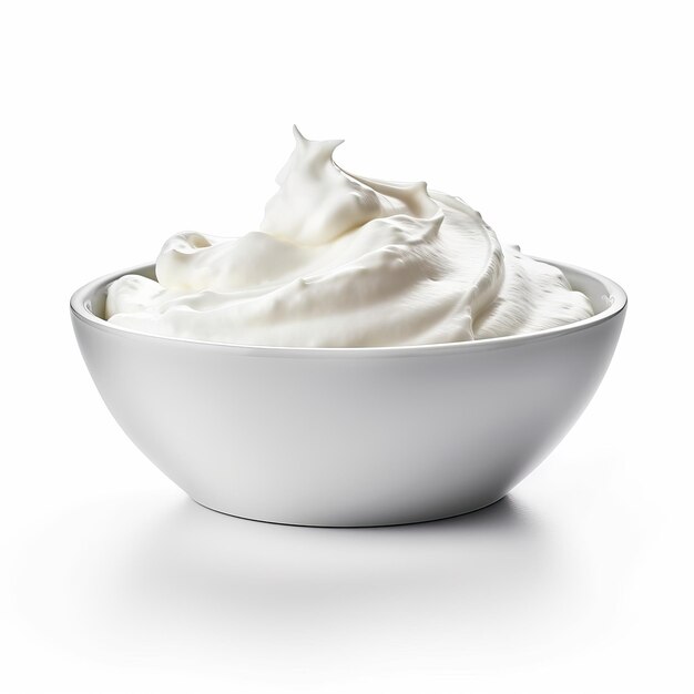 Arrière-plan blanc à la crème aigre HD Photo Arrière-fond blanc isolé png psd ai