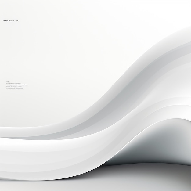 Arrière-plan blanc du bureau Design moderne et minimal
