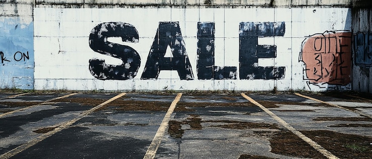 Photo arrière-plan blanc avec texte noir sale on
