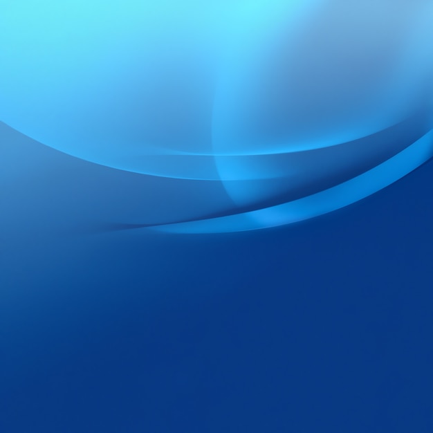 Arrière-plan bleu abstrait avec des lignes lisses