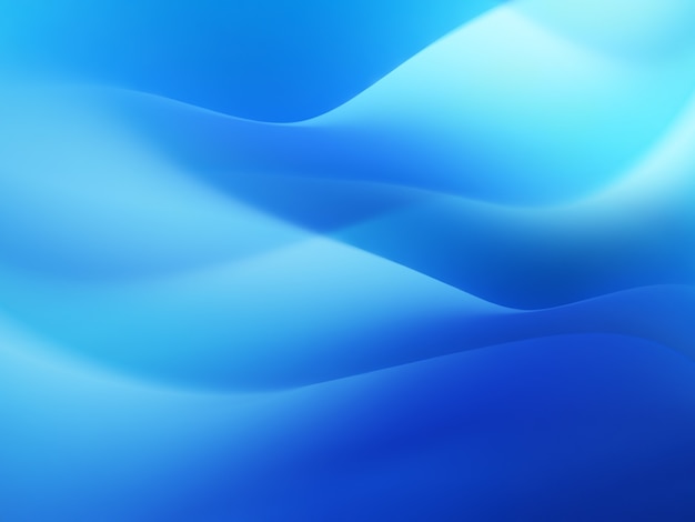 Arrière-plan bleu abstrait avec des lignes lisses