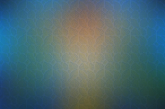 Arrière-plan bleu abstrait avec un motif de formes et de motifs géométriques