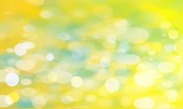 Arrière-plan bokeh jaune pour les fêtes de saison, les événements et les célébrations