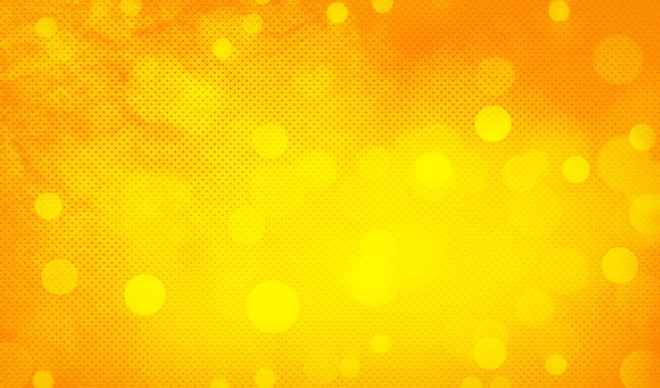 Photo arrière-plan bokeh orange pour les célébrations d'événements de vacances saisonnières et diverses œuvres de conception