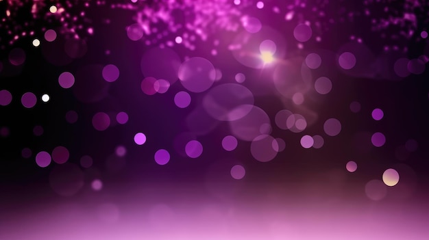 Un arrière-plan bokeh violet élégant pour des événements et des récompenses glamour Generative AI