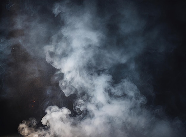 Photo arrière-plan de brouillard de fumée réaliste