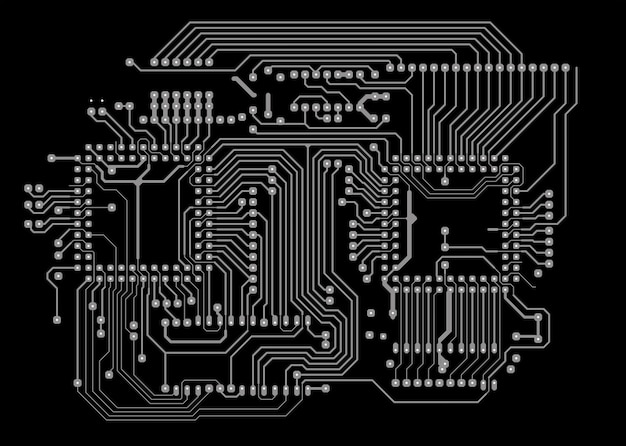 Arrière-plan de la carte de circuits