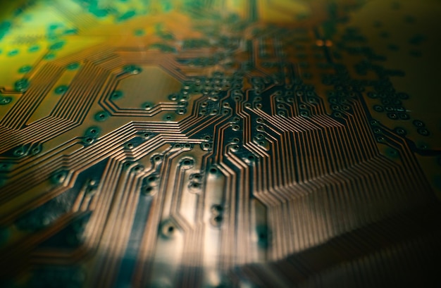 Arrière-plan des circuits électroniques abstract arrière-plan de la technologie numérique ordinateur électronique