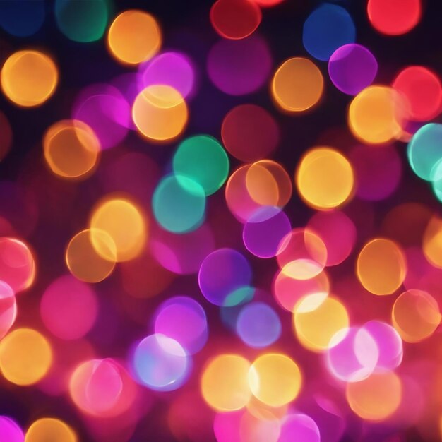 Arrière-plan coloré avec des lumières bokeh